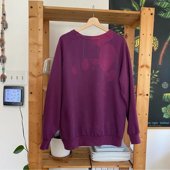 Aviator Nation Purple Orange Bolt Fade Sweatshirt - Picture 4 of 15